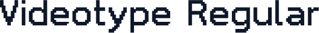 Videotype Regular