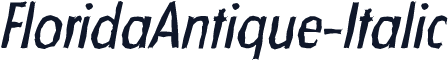 FloridaAntique-Italic
