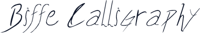 Biffe Calligraphy
