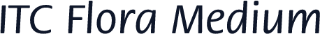 ITC Flora Medium