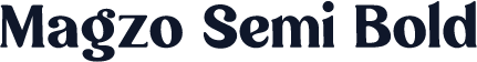 Magzo Semi Bold