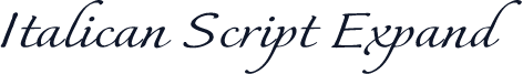 Italican Script Expand