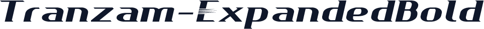 Tranzam-ExpandedBold