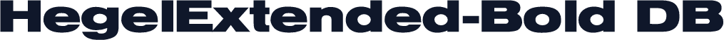 HegelExtended-Bold DB