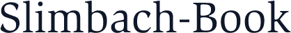 Slimbach-Book