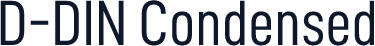 D-DIN Condensed