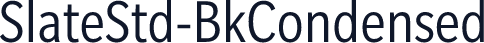 SlateStd-BkCondensed