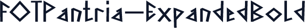 FOTPantria-ExpandedBold