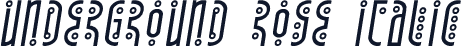 Underground Rose Italic