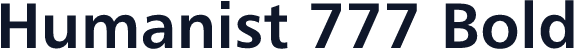 Humanist 777 Bold