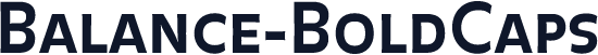 Balance-BoldCaps