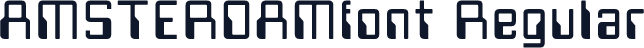 AMSTERDAMfont Regular