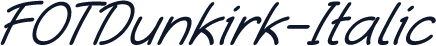 FOTDunkirk-Italic