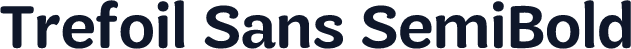 Trefoil Sans SemiBold