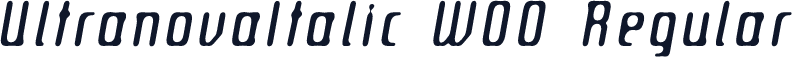 UltranovaItalic W00 Regular