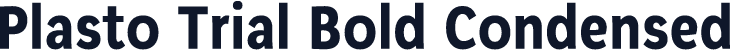 Plasto Trial Bold Condensed