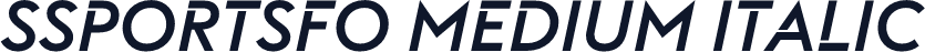 SSportsFO Medium Italic
