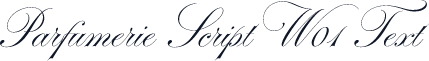 Parfumerie Script W01 Text