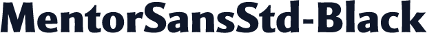 MentorSansStd-Black