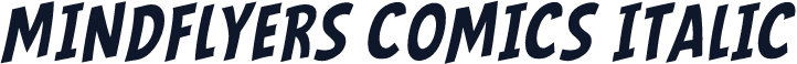 Mindflyers Comics Italic