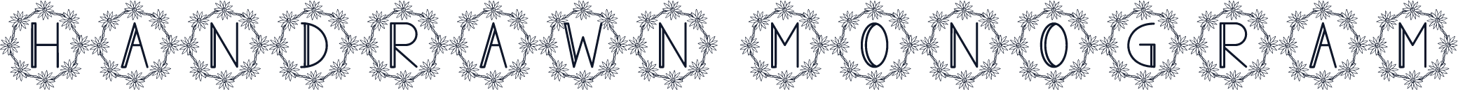 Handrawn Monogram