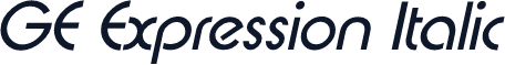 GE Expression Italic