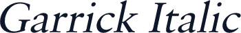 Garrick Italic