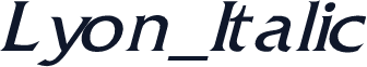 Lyon_Italic