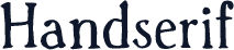 Handserif