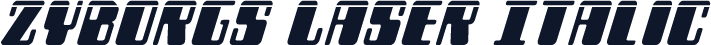 Zyborgs Laser Italic
