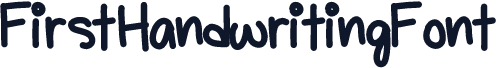 FirstHandwritingFont