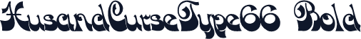 HusandCurseType66 Bold