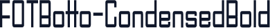 FOTBotto-CondensedBold