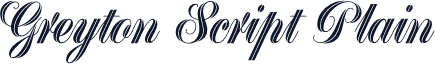 Greyton Script Plain