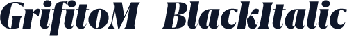 GrifitoM-BlackItalic