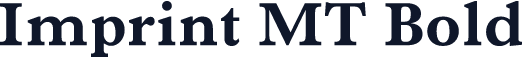 Imprint MT Bold