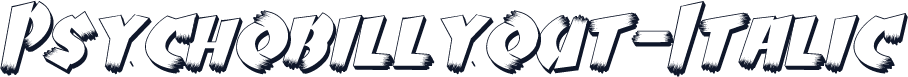 Psychobillyout-Italic