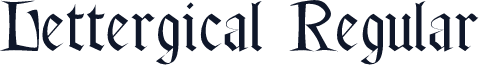 Lettergical Regular