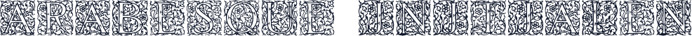 Arabesque Initialen