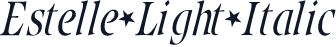 Estelle Light Italic