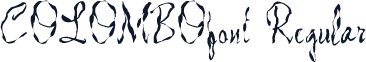 COLOMBOfont Regular