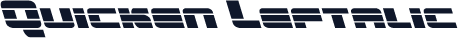Quicken Leftalic