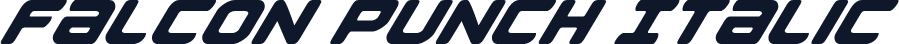 Falcon Punch Italic