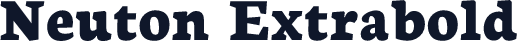 Neuton Extrabold