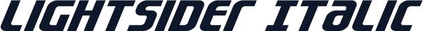 Lightsider Italic
