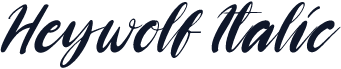 Heywolf Italic