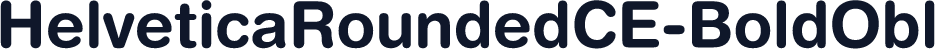 HelveticaRoundedCE-BoldObl