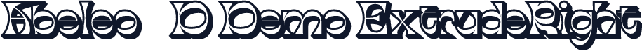 Abeleo 3D Demo ExtrudeRight