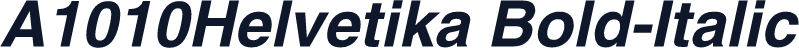 A1010Helvetika Bold-Italic