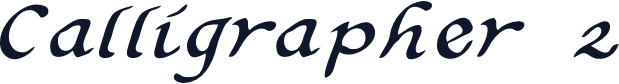 Calligrapher 2